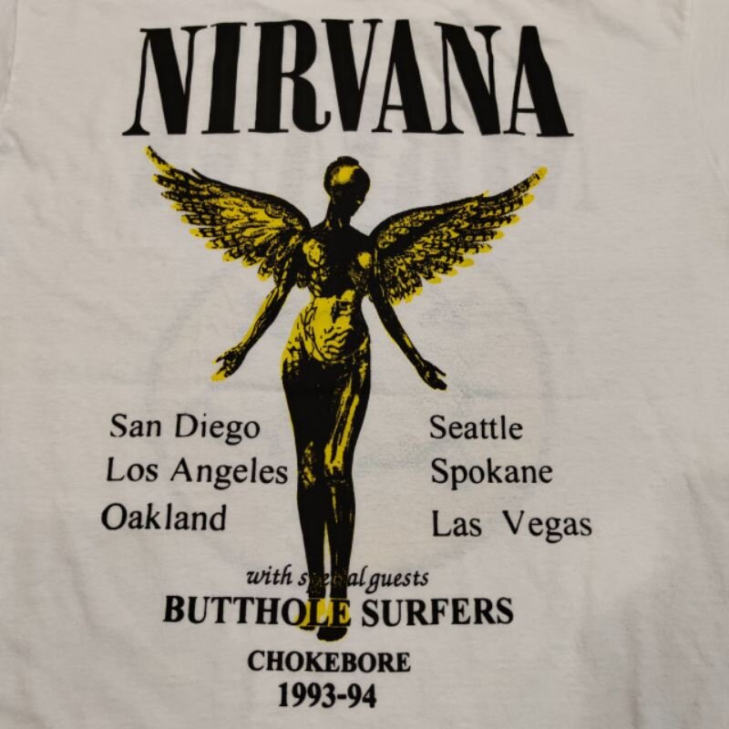 h-nirvana-smiley-เสื้อวง-เสื้อทัวร์-ป้าย-giant-made-in-usa-เสื้อยืดคอกลมผ้าฝ้าย