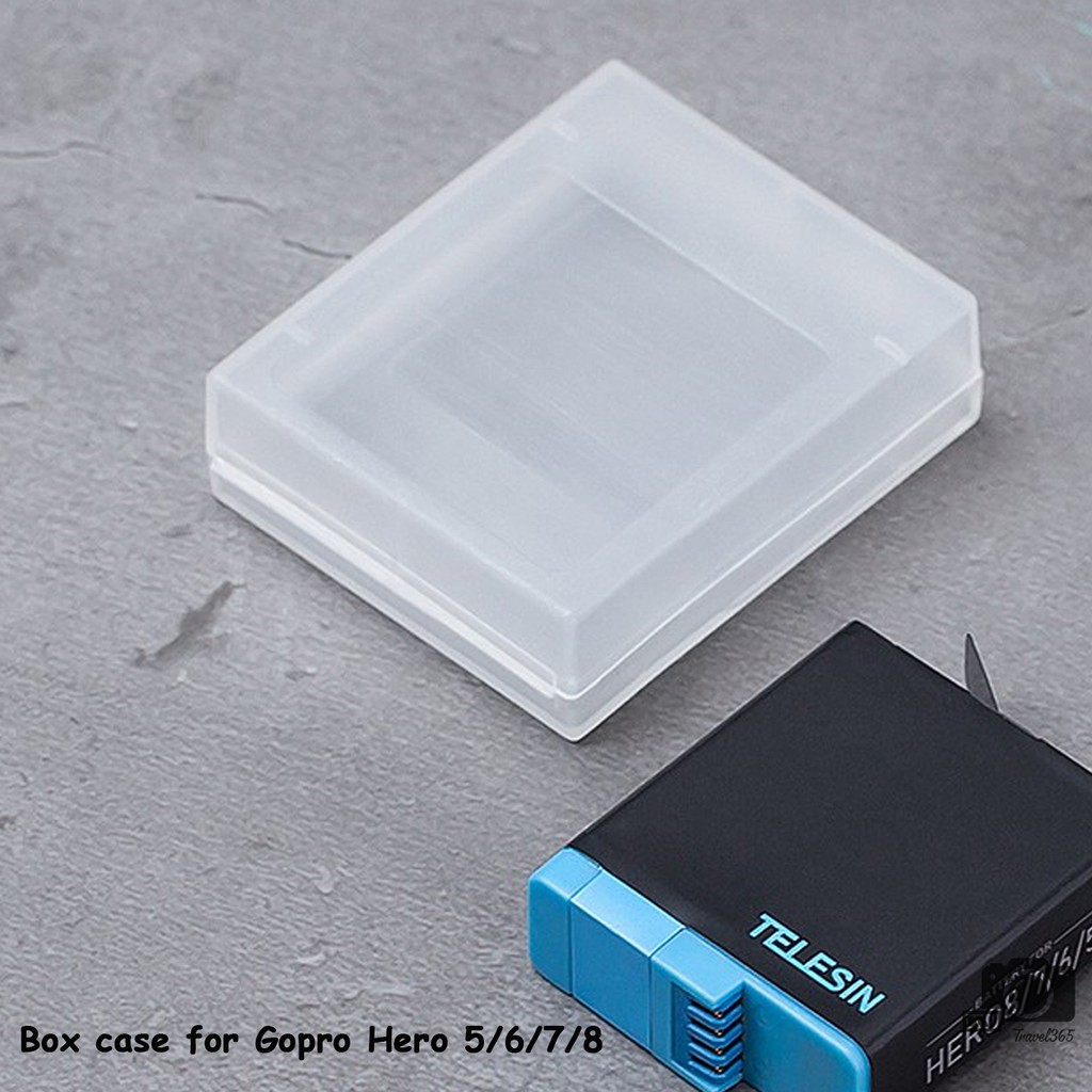ภาพสินค้ากล่องแบตเตอร์รี่กล้อง Protective Battery Box Storage Case GoPro Hero 5 6 7 8 9 10 11 DJI จากร้าน travel365 บน Shopee ภาพที่ 3