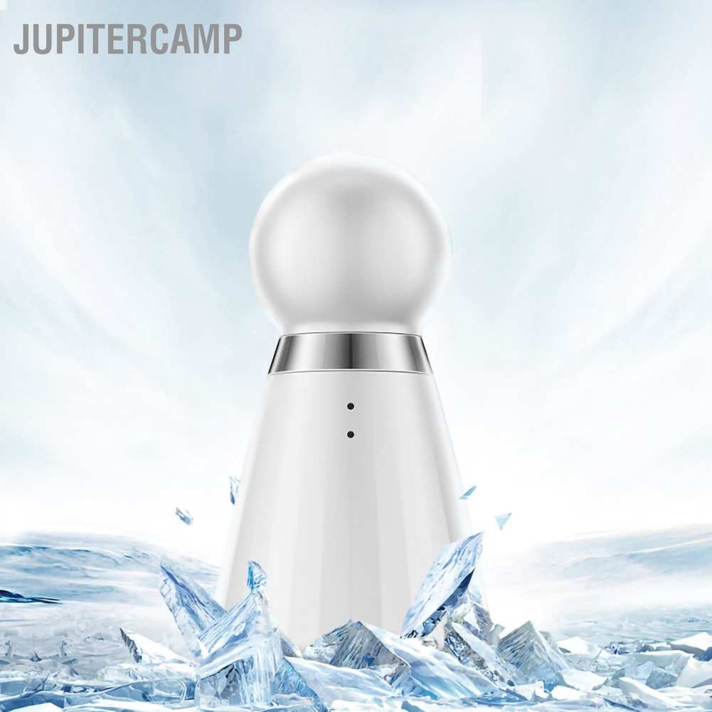 jupitercamp-ลูกกลิ้งนวดน้ําแข็งบนใบหน้า-กระชับรูขุมขน-เพิ่มความยืดหยุ่น-ลดอาการบวม-ระบายความร้อนผิว