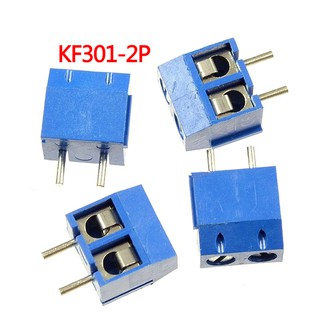 บล็อกสกรูเชื่อมต่อ KF301-2P KF301-5.0-2P KF301 2Pin 5.0 มม. 10 ชิ้น