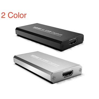 4K HDMI Video Capture Card 1080P HDMI To USB2.0 Grabberบันทึกกล่องสำหรับเกมHDสดสตรีมมิ่งวิดีโอการบันทึกกล้อง