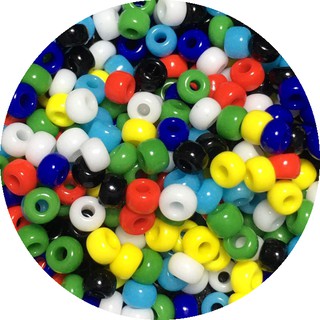 เม็ดบีด ลูกปัดแก้วเม็ดทราย  Seed Beads (MIX Beads คละรวมสี)
