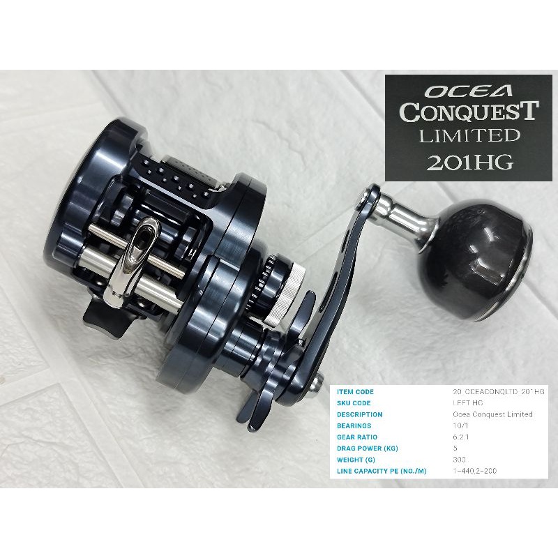 SHIMANO 20*OCEA CONQUEST LIMITED200HG 201HG ของแท้🇯🇵💯มี SHIMANO 20*OCEA CONQUEST LIMITED200HG 201HG ของแท้🇯🇵💯มี