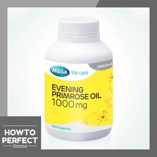 ภาพหน้าปกสินค้าMEGA Evening Primrose Oil อีฟนิ่งพริมโรส ลดอาการปจด บำรุงผิวให้ชุ่มชื้น ที่เกี่ยวข้อง