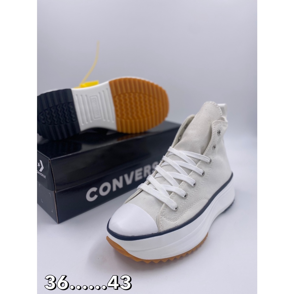 converse-รองเท้าผ้าใบผูกเชือกพร้อมกล่องแบบหุ้มข้อ