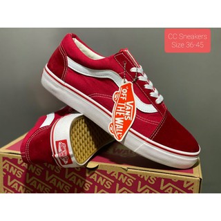 รองเท้าผ้าใบ Vans รองเท้าแฟชั่น สินค้าตรงปก100%