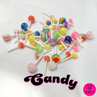 ลูกอมแต่งเล็บ แคนดี้แต่งเล็บ 30 ชิ้น Candy for DIY 30 pcs