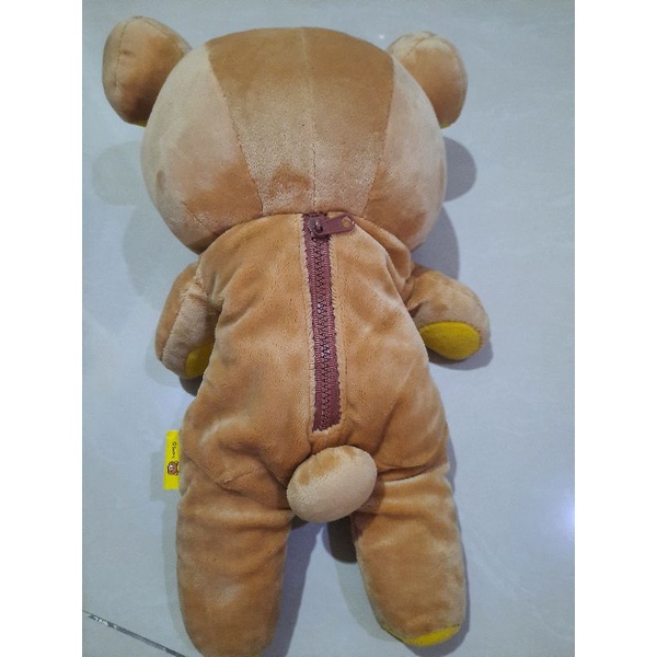 ตุ๊กตาหมีrilakkuma-ริลัคคุมะ-ของเเท้100-ขนาดใหญ่14นิ้วสินค้าใหม่มือ1