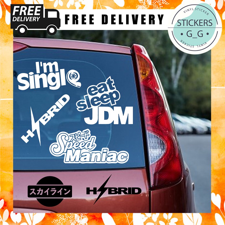 สติ๊กเกอร์ Blow Me Turbo Jdm Decal Sticker | Shopee Thailand