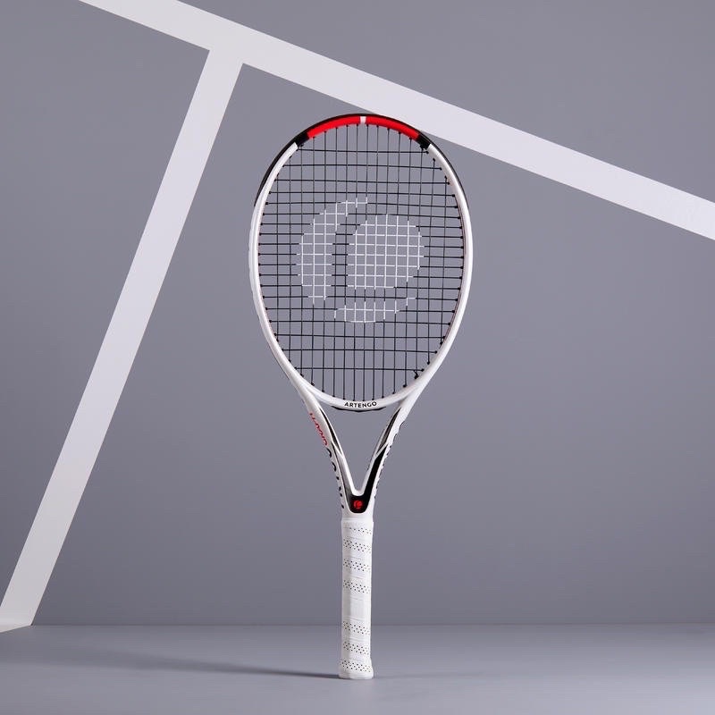 ไม้เทนนิส-เทนนิส-ไม้เทนนิส-artengo-แร็คเกตเทนนิสสำหรับผู้ใหญ่-adult-tennis-racket-white