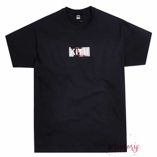 เสื้อยืดคอกลม แขนสั้น พิมพ์ลาย Kith X The Godfather สไตล์นักธุรกิจ