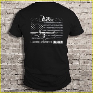 ขายดี!เสื้อยืด ลาย Daniel Defense lighter แข็งแรงขึ้น สําหรับผู้ชาย และผู้หญิงS-5XL