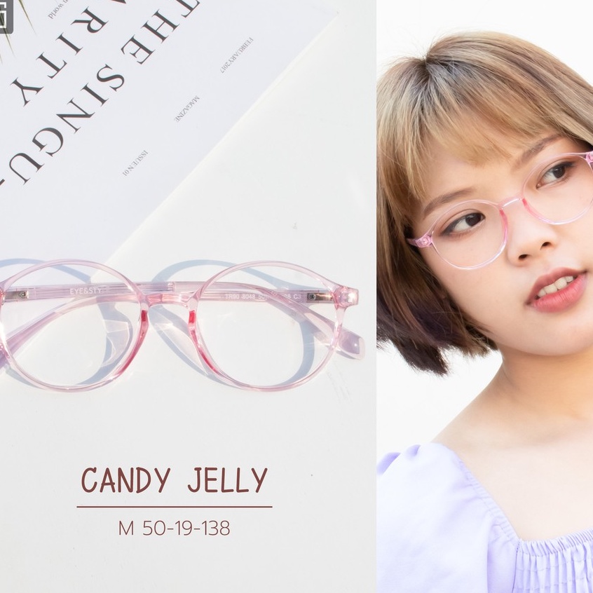 เฉพาะกรอบแว่นตา-กรอบแว่นตารุ่น-candy-jelly-ใสๆ-น่ารัก