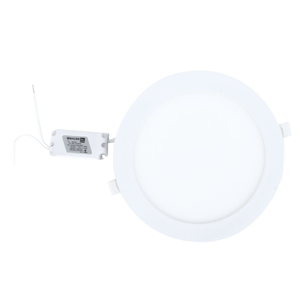 Downlight DOWNLIGHT LED DOWNLIGTH NANO-D18W WW RAC ALUMINIUM WHITE 8 ...