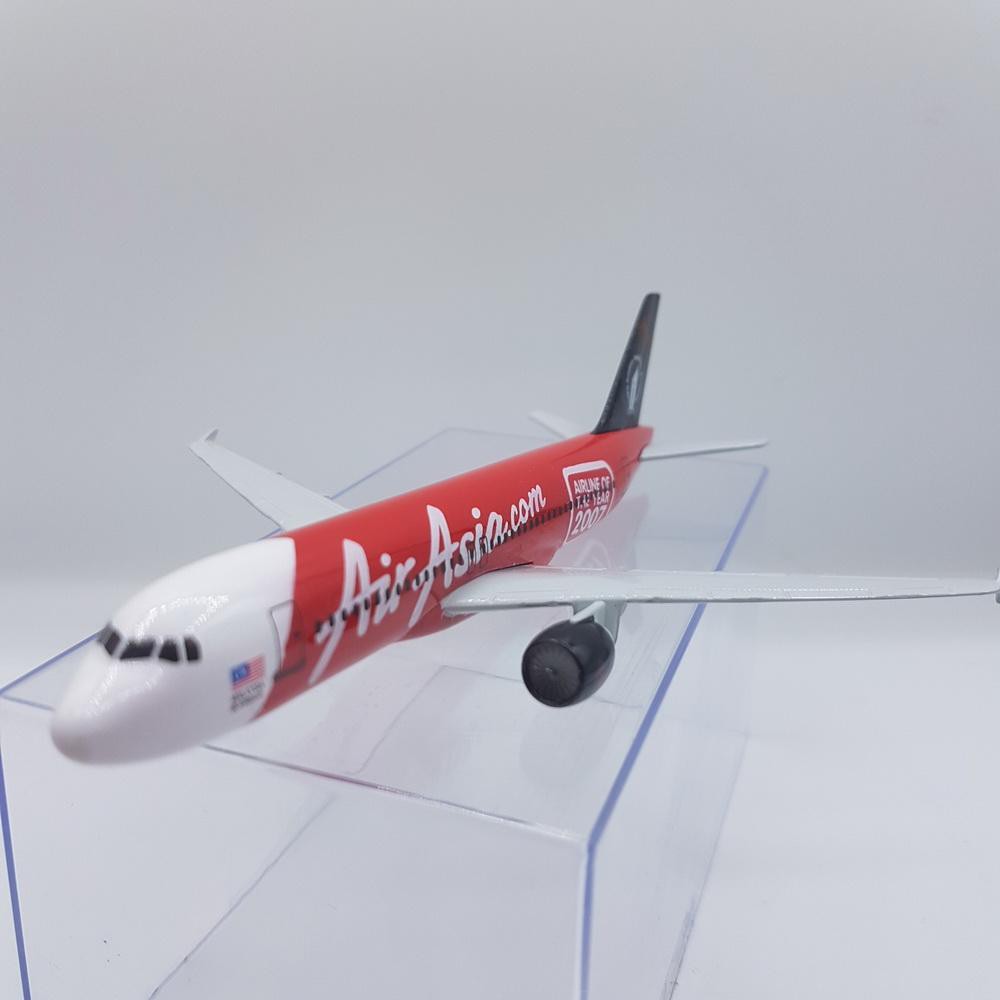 โมเดลเครื่องบิน-airbus-a380-ทำจากเหล็ก-สัดส่วน-1-400-ประตู-air-asia