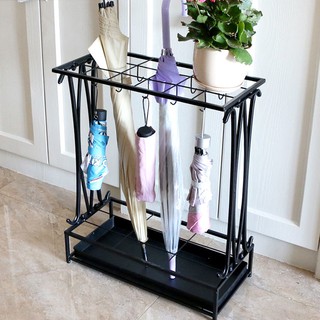 ที่วางร่มโลหะ แบบ 10 ช่อง สไตล์คลาสสิค (Classic Umbrella Stand )