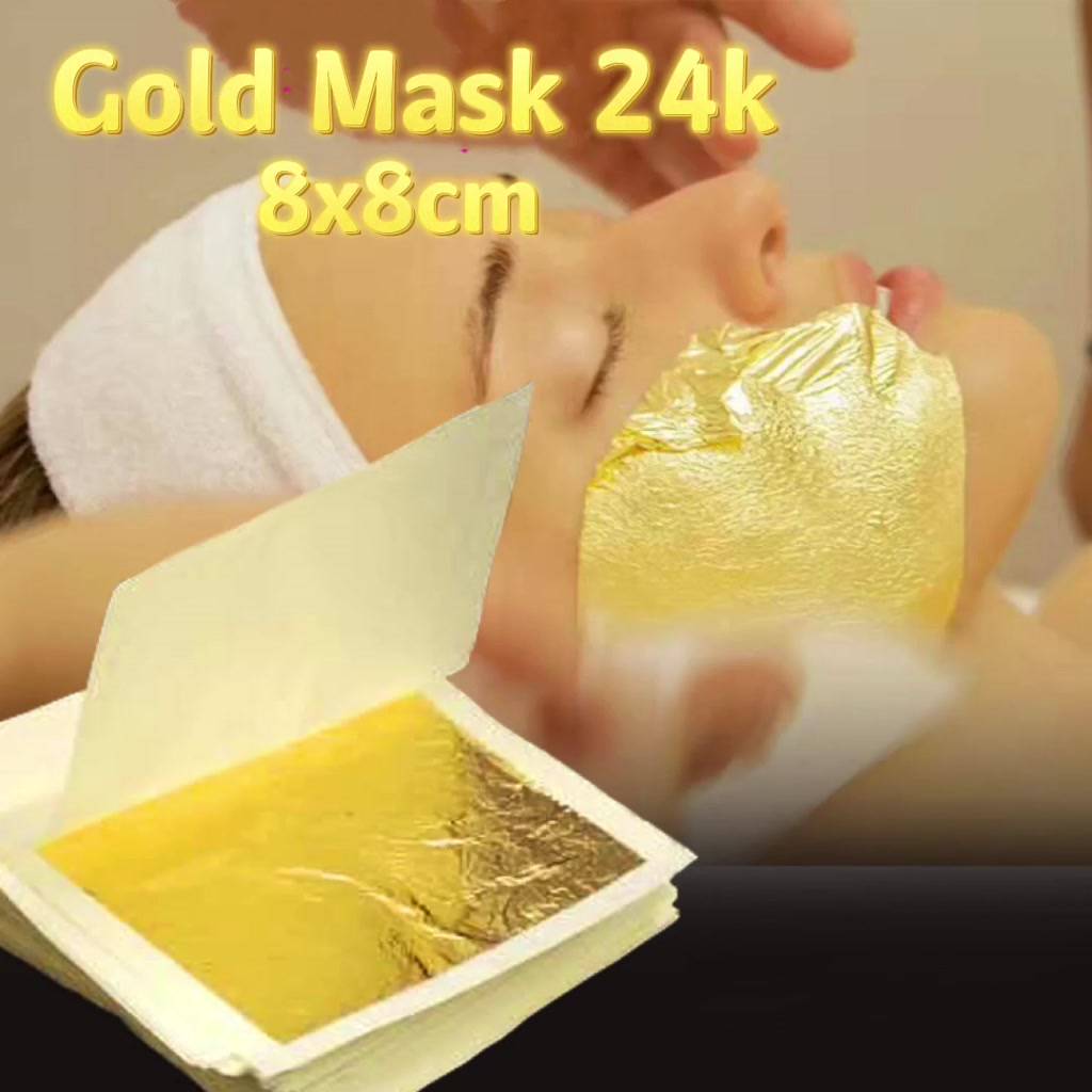 gold-ทองคำแผ่นแท้บริสุทธิ์-24-k-กะรัต-1แผ่น-8-8cm-cosmetic-gradeใช้ร่วมกับเซรั่มหรือครีมนวดหน้า