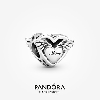Pandora จี้รูปปีกนางฟ้า และแม่ ของขวัญวันเกิด สําหรับสุภาพสตรี p825
