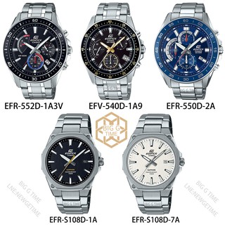นาฬิกา Casio Edifice  ของแท้ รุ่น EFR-552D-1A3/EFV-540D-1A9/EFR-550D-2A/EFR-S108-1A/EFR-S108-7A รับประกัน 1 ปี