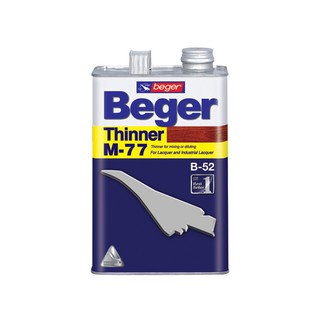 ทินเนอร์ BEGER #M77 1GL น้ำยาและตัวทำละลาย น้ำยาเฉพาะทาง วัสดุก่อสร้าง BEGER 1GL #M77 THINNER