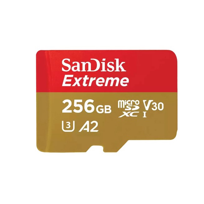 ภาพหน้าปกสินค้าSANDISK 256 GB MICRO SD CARD (ไมโครเอสดีการ์ด) EXTREME MICROSDXC CARD (SDSQXAV-256G-GN6MN) จากร้าน jib_officialshop บน Shopee