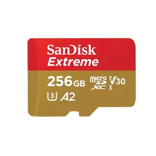 ภาพขนาดย่อของภาพหน้าปกสินค้าSANDISK 256 GB MICRO SD CARD (ไมโครเอสดีการ์ด) EXTREME MICROSDXC CARD (SDSQXAV-256G-GN6MN) จากร้าน jib_officialshop บน Shopee