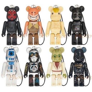 (ของแท้) Be@rbrick 70%  7-11 Suntory STAR WARS Episode 1 / Phantom Menace 3D (Bearbrick)