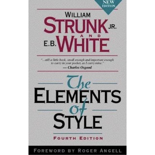 หนังสือภาษาอังกฤษ The Elements of Style, Fourth Edition