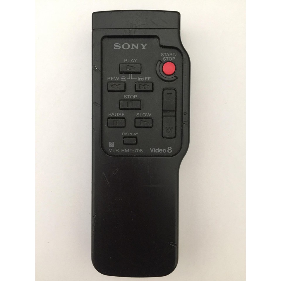 รีโมทกล้อง-sony-video-8-รุ่น-vtr-rmt-708-มือสอง-สภาพดี