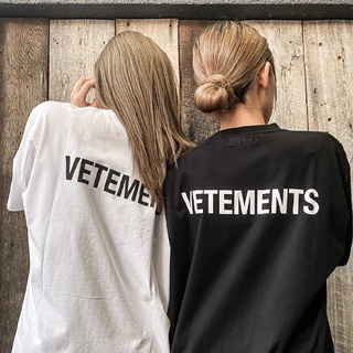 เสื้อยืด VETEMENTS [NEW] UNISEX ใส่ไปไหนคนก็มอง [Limited Edition]