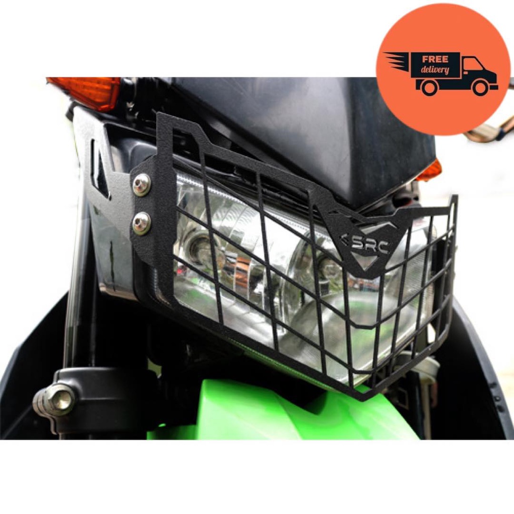 s-การ์ดไฟหน้าสำหรับ-kawasaki-klx-d-tracker-250-ส่งฟรี-head-light-guard-for-kawasaki-klx-d-tracker-250