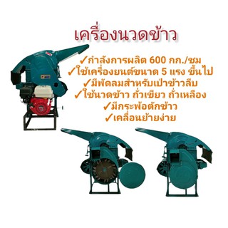 เครื่องนวดข้าว ขนาดเล็ก (มีคลิป) #เครื่องนวดข้าวผ่อนได้