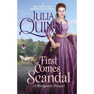 หนังสือภาษาอังกฤษ First Comes Scandal: A Bridgerton Prequel (A Bridgerton Prequel, 4) by Julia Quinn พร้อมส่ง