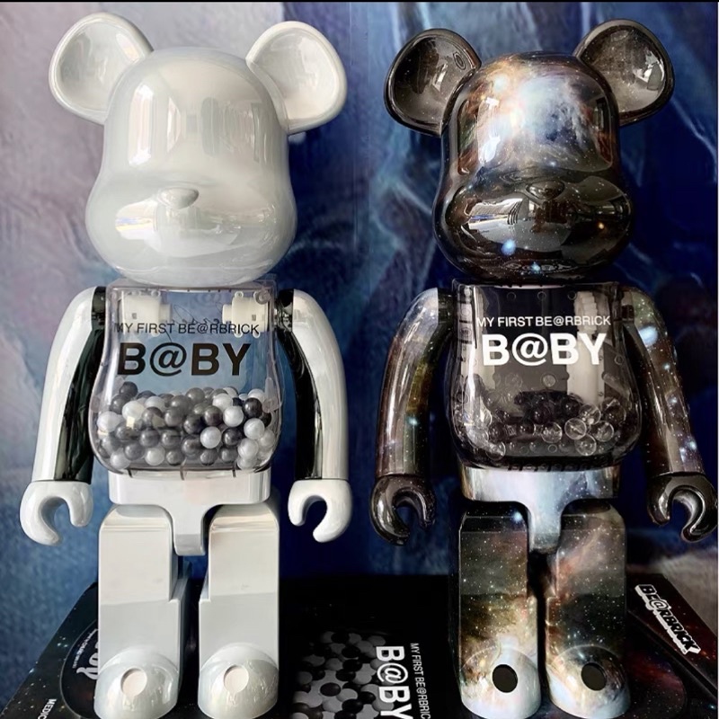 小物入れ Bearbrick MYFIRSTB@BY SPACE Ver.R@BBRICK Bearbrick My First Bearbrick Baby Space Version 1000% Black - US