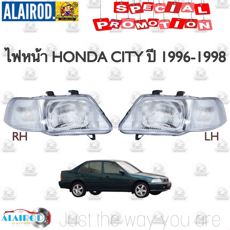 ไฟหน้า-honda-city-type-s-ปี-1996-1998-ซิตี้-98-99-โฉมก่อนรุ่น-city-type-z-ไต้หวัน