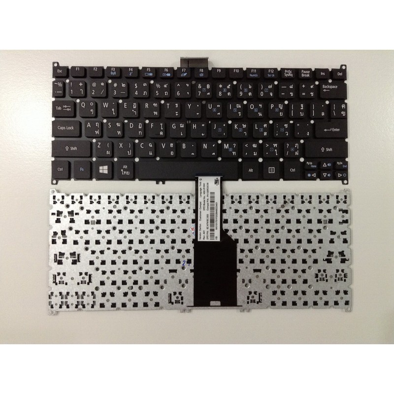 acer-keyboard-คีย์บอร์ด-acer-aspire-one-725-756-v5-121-v5-131-v5-171-s3-391-s3-951-s5-391-ultrabook-สีดำ-ไทย-อังกฤษ