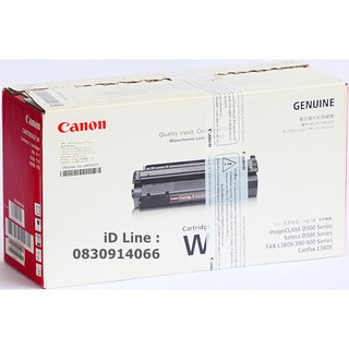 Original Canon Cartridge-W หมึกแท้ FAX-L170,L360,L380,PC D320