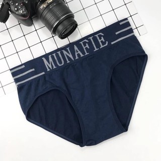 ภาพขนาดย่อของภาพหน้าปกสินค้ากางเกงในชาย MUNAFIE เนื้อผ้านุ่ม มีซองทุกตัว MNF-01 จากร้าน oye_shop บน Shopee ภาพที่ 5