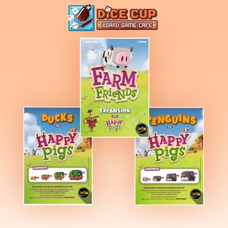 [ของแท้] Happy Pigs - Farm Friends Extension &amp; Promo Board Game