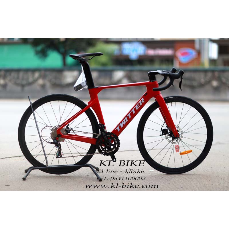จักรยานเสือหมอบ TWITTER R10 DB RS 22 ไชด์ 52 46 | Shopee Thailand
