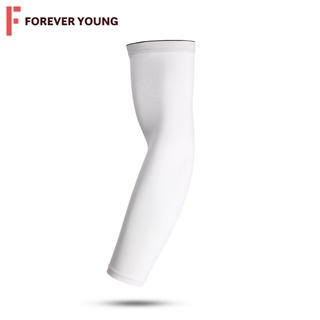 TForever Young-(ราคาต่อ 1 ข้าง) ปลอกแขนกัน UV ปอกแขนกันแดด ความยาวแค่ข้อมือ รุ่น RC-R08 พร้อมส่งจากไทย