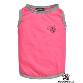 Fatdog - Pet cloths -Doggydolly  ชุดหมาอ้วน หมาอวบ เฟร้น ปั๊ก บีเกิ้ล บลูด็อก เสื้อผ้าสัตว์เลี้ยง เสื้อยืด คอกลม FP-T691