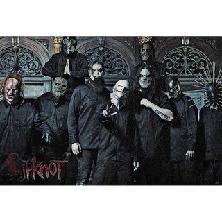 โปสเตอร์ Slipknot สลิปน็อต วง ดนตรี เฮฟวี่ เมทัล รูป ภาพ ติดผนัง สวยๆ poster 34.5 x 23.5 นิ้ว (88 x 60 ซม.โดยประมาณ)