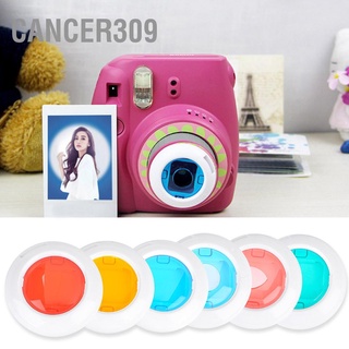 Cancer309 4/6 สี ชุดฟิลเตอร์แฟลชกล้อง สําหรับ Fujifilm Instax Mini 7S/8/8+/9