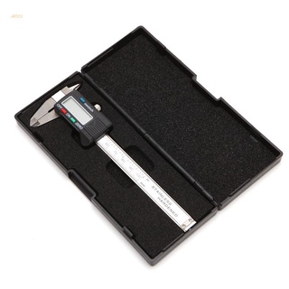 ARIN 100mm LCD Electronic Digital Gauge Stainless Steel Vernier Caliper Micrometer