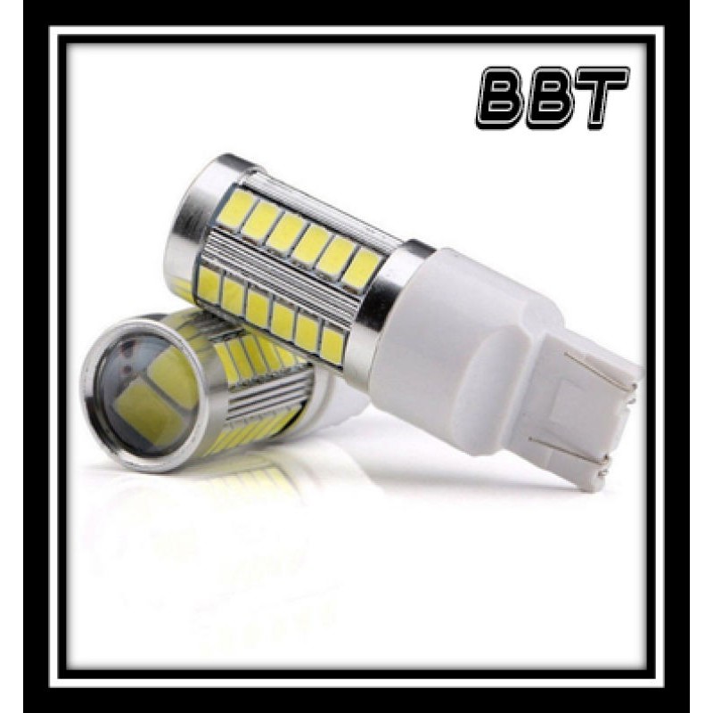 bbt-หลอดไฟถอย-1คู่-led-ขั้ว-t20-7443-7440-5630-33smd-แสงสีขาว-t20w