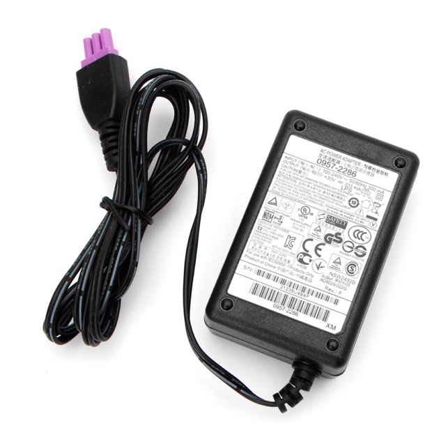 ภาพหน้าปกสินค้าDC 30V AC Adapter 333mA For HP 0957-2286 1050 1000 2050 Printer Power Supply จากร้าน jj1308818 บน Shopee