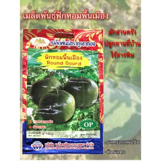 เมล็ดพันธุ์ฟักหอมพื้นเมือง ตราภูเขาทอง