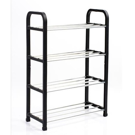 ชั้นวางรองเท้าสแตนเลส-4-ชั้น-stainless-shoe-rack