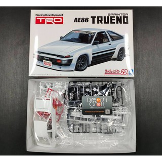 AOSHIMA 1/24 TRD AE86TRUENO N2 85 TOYOTA (โมเดลรถยนต์ Model DreamCraft)